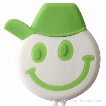 Promotional USB flash memory drive, PVC design